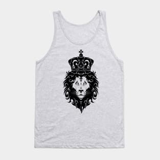 Tribal King Lion Tank Top